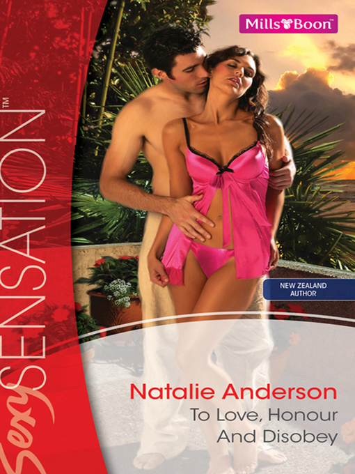 Title details for To Love, Honour and Disobey by Natalie Anderson - Wait list